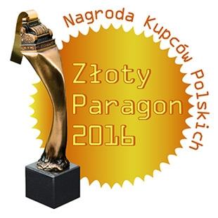 NAGRODĘ KUPCÓW POLSKICH „ZŁOTY PARAGON”