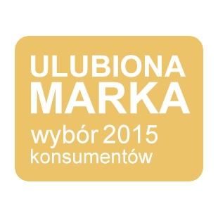 NAGRODĘ „ULUBIONA MARKA 2015”