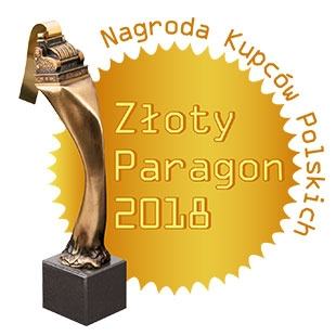 NAGRODĘ KUPCÓW POLSKICH „ZŁOTY PARAGON”