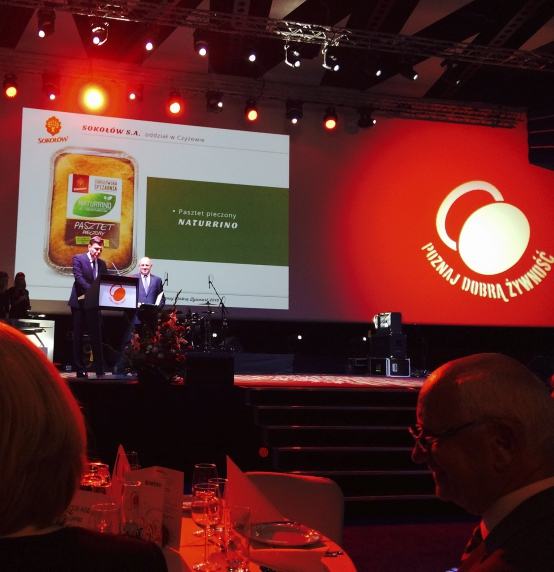 Znaki Poznaj Dobrą Żywność dla produktów Sokołowa
