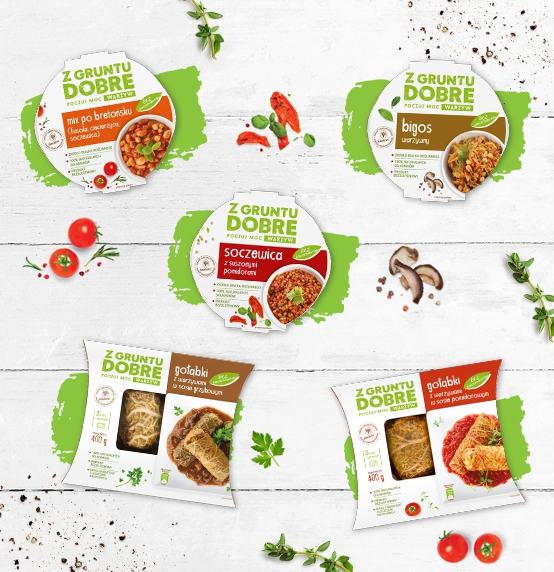New vegetable ready-made dishes from the “Z Gruntu Dobre” line