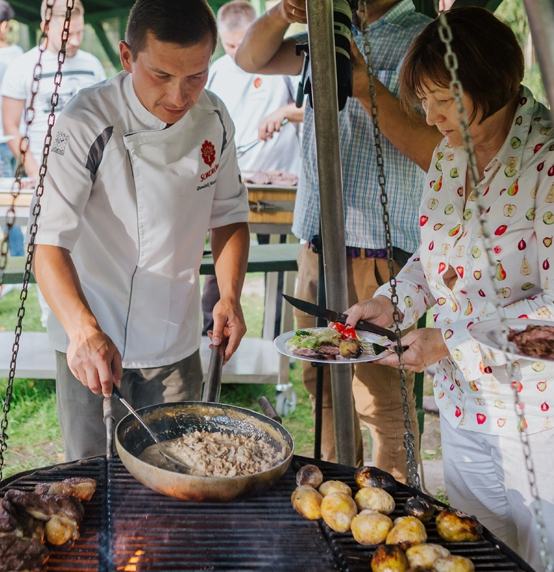 Odkrywanie nowych kompozycji kulinarnych podczas warsztatów Sokołów