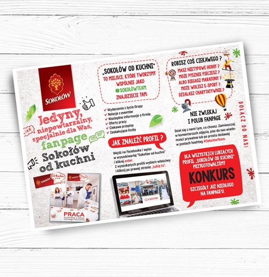 Sokołów od Kuchni – new corporate profile and contest