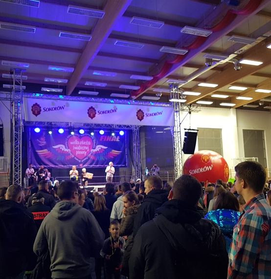 Sokołów plays with the Great Orchestra of Christmas Charity once again