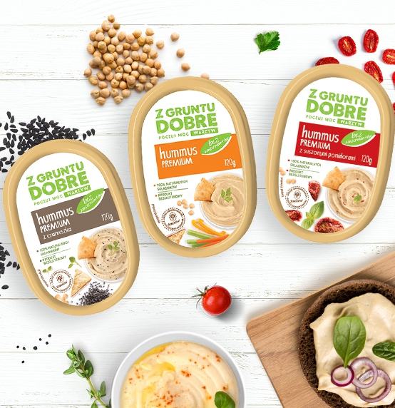 Sokołów introduces hummuses to the market