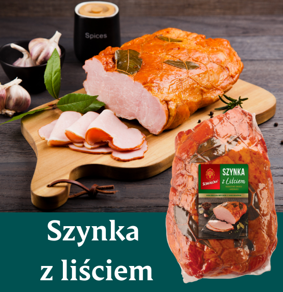 szynka z liściem